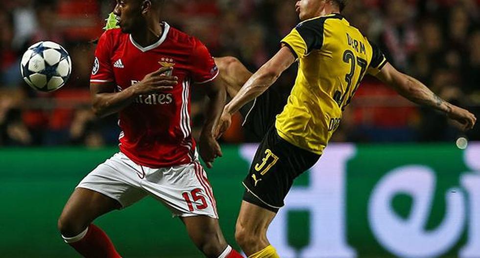 Borussia Dortmund vs Benfica se enfrentan EN VIVO y EN DIRECTO este miércoles 8 de marzo a las 2:45 pm (Horario peruano), con André Carrillo por los octavos de final de la Champions League. (Foto: EFE)