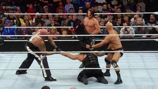 WWE: AJ Styles padeció por la furia del campeón Roman Reigns