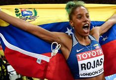 Yulimar Rojas destronó a Caterine Ibargüen y logró primer oro de Venezuelaen la historia de los mundiales de atletismo