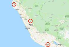 Reportan 8 sismos en varias ciudades del Perú durante el domingo 04