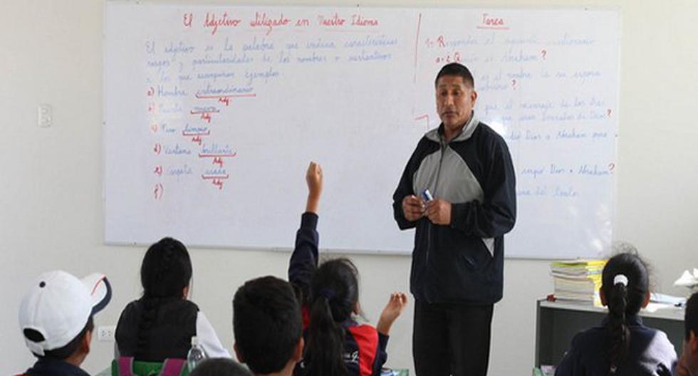 Minedu amplía el horario de clases en Islay. (Foto: Andina)