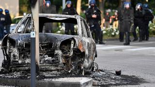 Disturbios en la ciudad francesa de Dijon por un presunto ajuste de cuentas de una comunidad chechena [FOTOS]