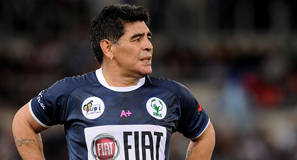 Estudian juzgar a Maradona por vía penal por difamar al fisco italiano. (Foto: Getty Images)