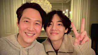 ¿V de BTS estará en El Juego del Calamar 2? La polémica que generó la foto del idol con el actor Lee Jung Jae 