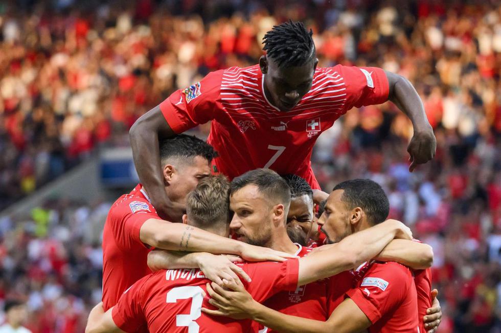 Portugal y Suiza chocaron en el Stade de Genève por la fecha 4 del grupo B de la UEFA Nations League | Foto: AFP