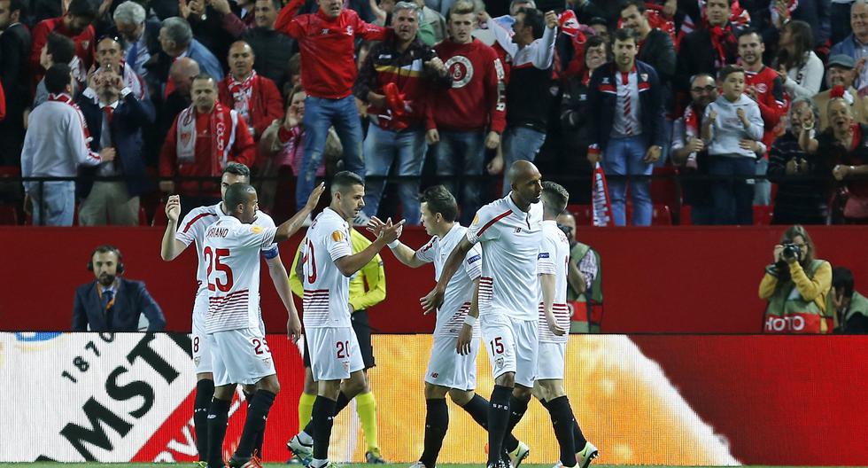 Sevilla elimina al Athletic de Bilbao de la Europa League. (Foto: EFE)