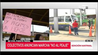 Puente Piedra: conductores y vecinos piden nulidad de peajes | VIDEO