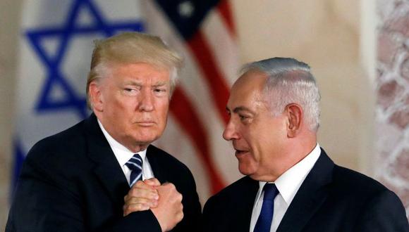 "Donald Trump ha sido persistente en ofrecerle ‘presentes’ al ahora vilipendiado primer ministro israelí Benjamin Netanyahu". (Foto: Reuters)