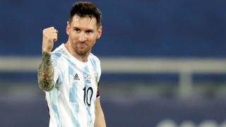 Lionel Messi fue felicitado por el FC Barcelona por ser el máximo goleador de selecciones sudamericanas