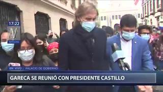 Ricardo Gareca tras reunión con Pedro Castillo: “Evaluarán la vuelta de hinchas a los estadios” [VIDEO]
