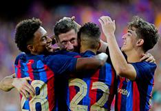 Barcelona goleó a Pumas y se quedó con el Trofeo Joan Gamper 2022