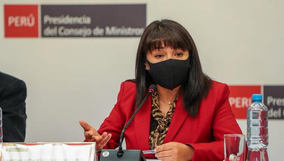 Mirtha Vásquez reafirmó que el Gobierno está abierto al diálogo con el Congreso. (Foto: PCM)