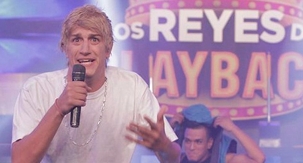 Stefano Tosso se coronó en \'Los Reyes del Playback\' al imitar a Eminem. (Foto: Captura Latina)