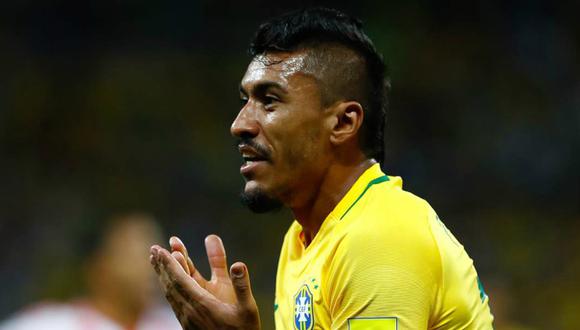 Paulinho, mediocampista brasileño del club chino Guangzhou Evergrande, confirmó que el Barcelona envió una oferta formal. Desde el cuadro asiático indicaron que su cláusula es de 40 millones de euros. (Foto: AFP)