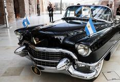 El histórico Cadillac de Perón vuelve a brillar en Argentina