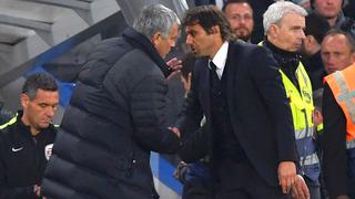 Antonio Conte se pronunció sobre incidente con José Mourinho