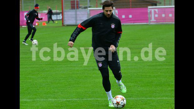 Claudio Pizarro volvió a entrenar con Bayern Múnich tras lesión - 2