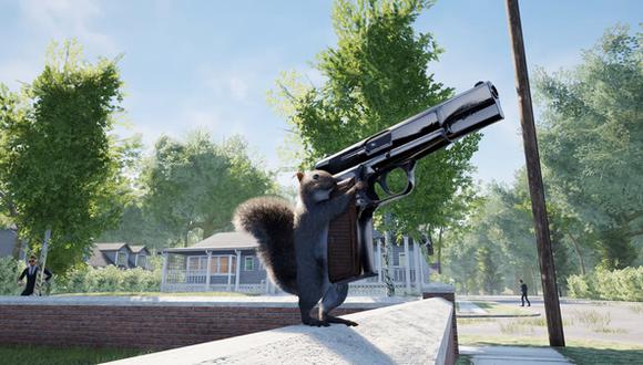 Squirrel with a Gun es un juego en desarrollo con una ardilla criminal de protagonista. (Foto: Daniel DeEntremont)