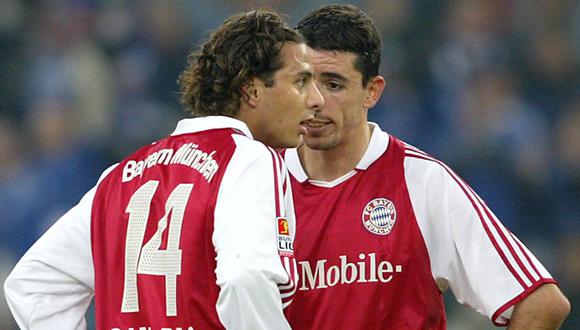 En el 2006, Claudio Pizarro y Roy Makaay tuvieron en Bayern Múnich una situación similar a la que protagonizaron Neymar y Cavani en el PSG. (Foto: AP)