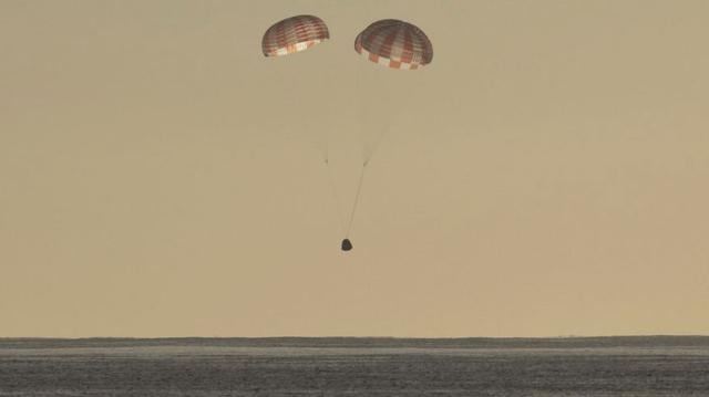 Dragon de SpaceX regresó a la Tierra con material de la EEI - 2
