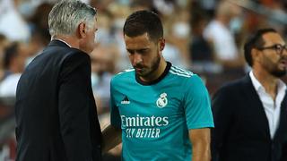 Ancelotti sobre el futuro de Eden Hazard: “Si quiere salir, va a salir”