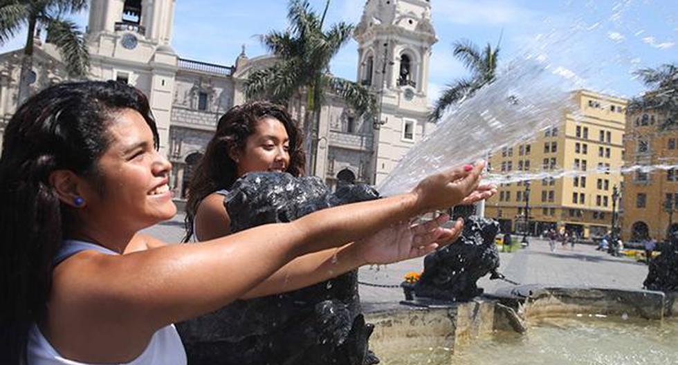 Sensación de calor llegaría a 30 grados en marzo tras declive de La Niña.
 (Andina)