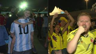 Copa América 2019: Decepción entre argentinos y colombianos eufóricos en calles de Brasil