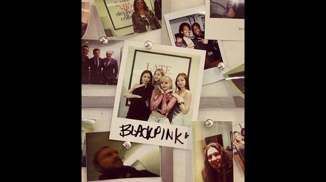 Las chicas de BLACKPINK aprovecharon para tomarse fotos grupales. (Foto: Instagram).