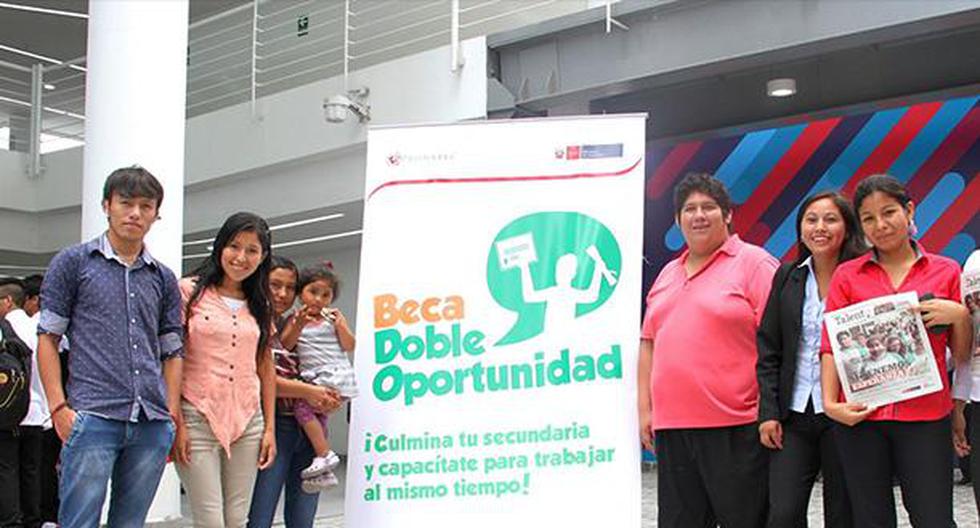 Beca Doble Oportunidad amplía postulación para quienes no acabaron secundaria. (Andina)