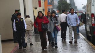 Lima tuvo este jueves su tarde más fría en lo que va de agosto
