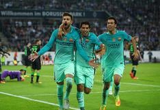 Barcelona venció al Borussia Monchengladbach por la Champions League