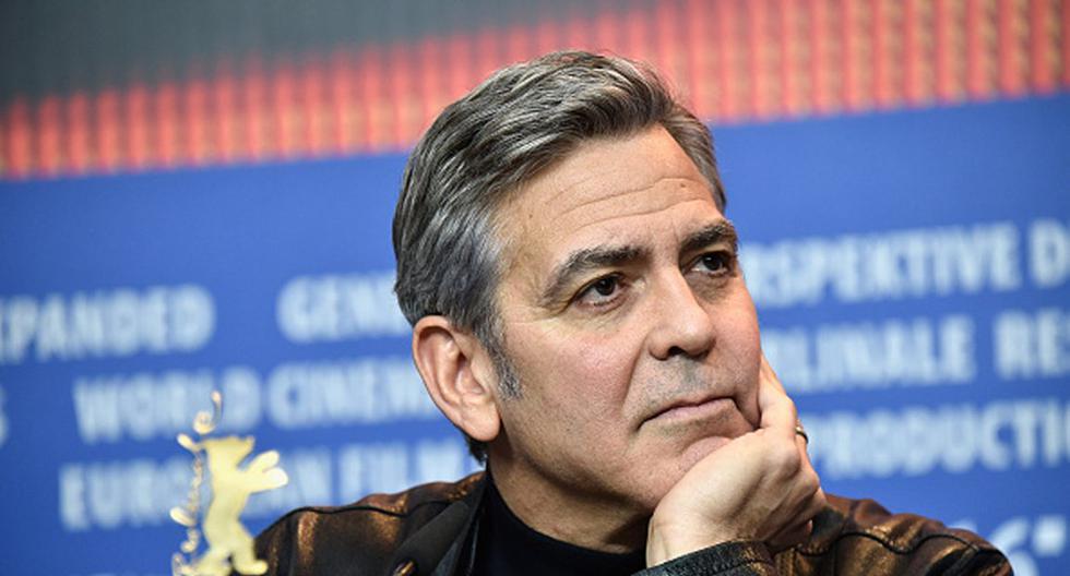 George Clooney y su enojo con una periodista. (Foto: Getty Images)