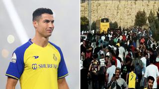 Se desata la locura en Irán tras la llegada de Cristiano Ronaldo | VIDEO