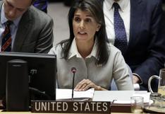Estados Unidos acusó a la ONU de mantener "hostilidad"contra Israel