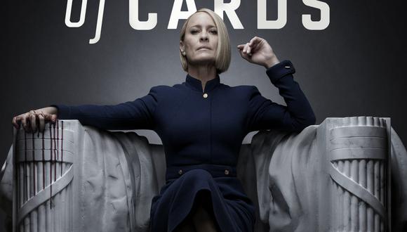 Claire Underwood (Robin Wright) se mancha las manos de sangre en la temporada final de "House of Cards". (Foto: Netflix)