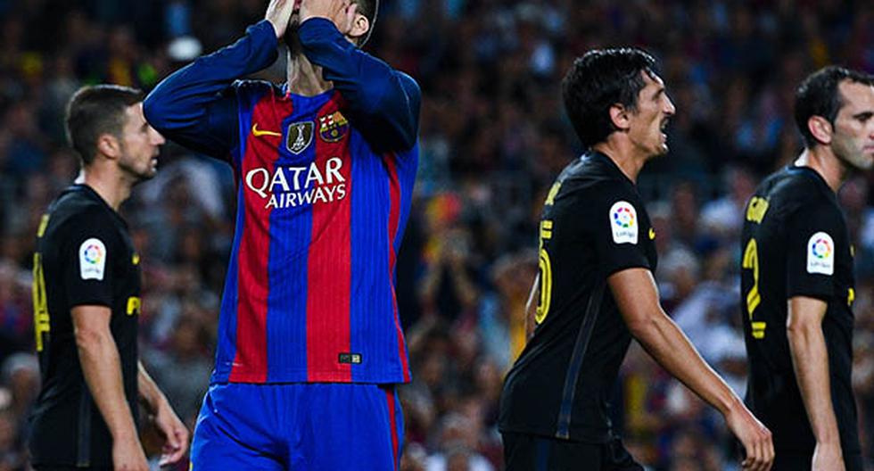 Barcelona y Atlético de Madrid empataron en el Camp Nou. (Foto: Getty Images)