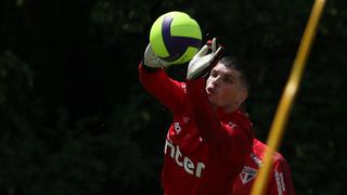 Binacional vs. Sao Paulo: ¡Inédito! brasileños entrenaron con pelotas de vóley antes de duelo en Juliaca