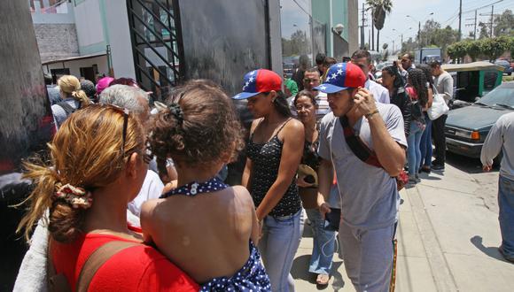 El Perú exige visa humanitaria a los ciudadanos venezolanos que desean ingresar al país (Foto: Dante Piaggio).