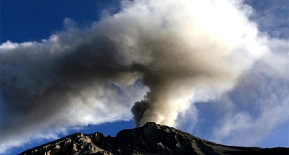 Volcán Ubinas volvió a registrar una nueva explosión. (Foto: indagadores.wordpress.com)