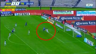 Tigres vs. Pumas: Rafael Durán y su gran desmarque para el 2-1 | VIDEO