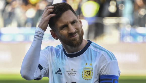 Argentina se impuso 2-1 a Chile este sábado en Sao Paulo y quedó tercera en la Copa América Brasil 2019. (Foto: AFP)