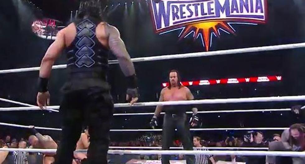 Roman Reigns eliminó a Undertaker de Royal Rumble | Foto: Captura