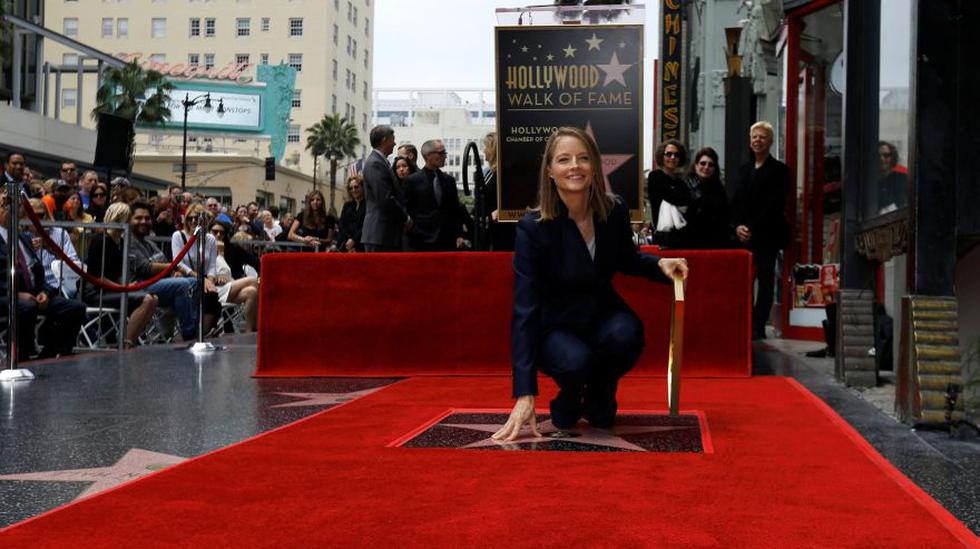 Jodie Foster ya tiene estrella en Paseo de la Fama de Hollywood. (Foto: Reuters)