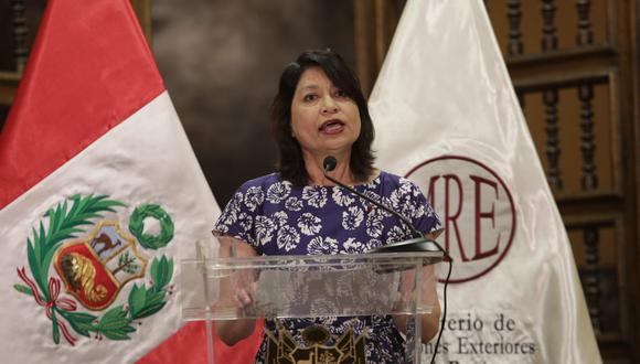 La ministra de Relaciones Exteriores, Ana Gervasi, se presentaría este lunes ante la comisión.