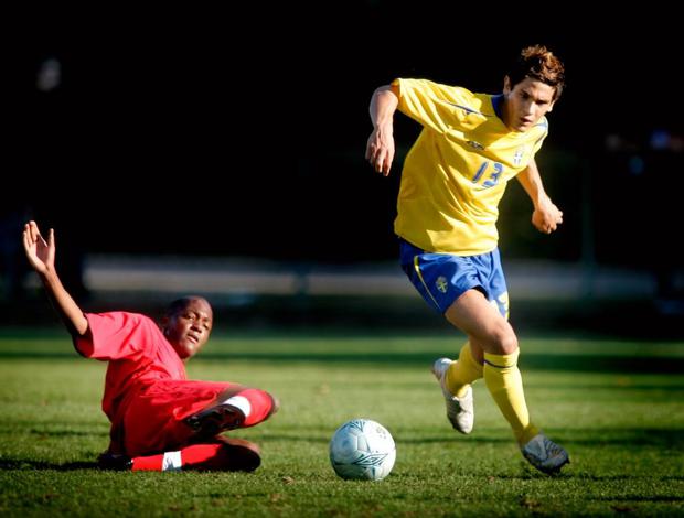 Vásquez en un partido de las menores de Suecia. Jugó en las categorías Sub-16, Sub-18 y Sub-21. (Foto: DANIEL NILSSON / BILDBYRÅN)