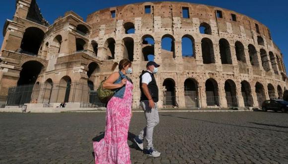 El centro de Roma está mucho más vacío debido a la pandemia de coronavirus. (Getty Images).