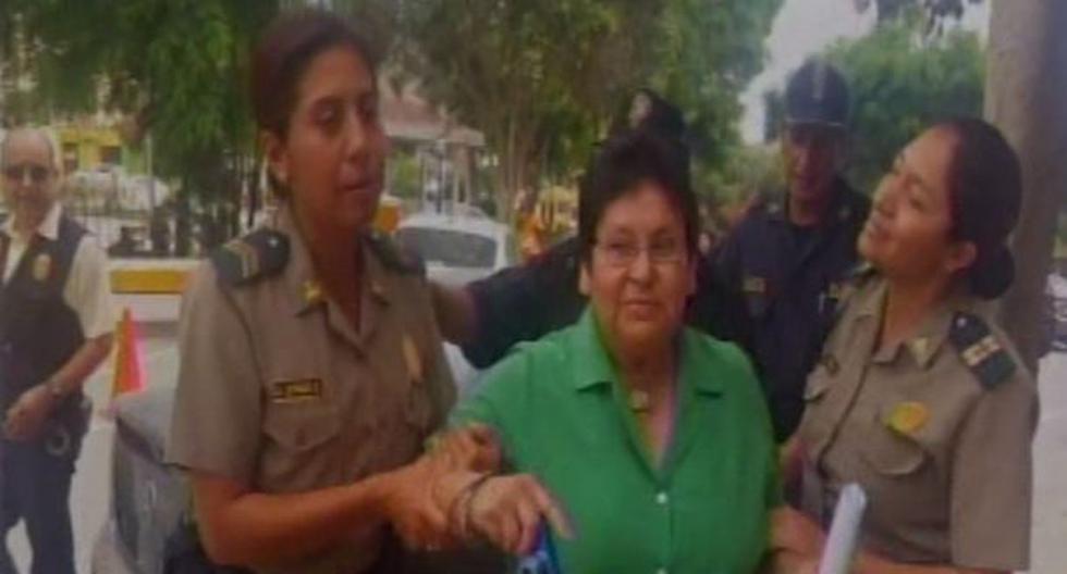 Fuerza Popular: regidora detenida por agredir policías en Pachacamac. (Foto: América TV)