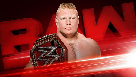 El primer Monday Night Raw del año tendrá como protagonista al campeón universal de WWE Brock Lesnar. (Foto: WWE.com)