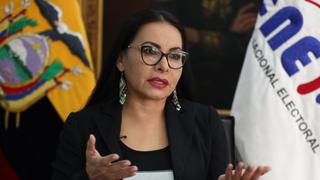 Presidenta del CNE de Ecuador avisa que no tolerará retraso en segunda vuelta