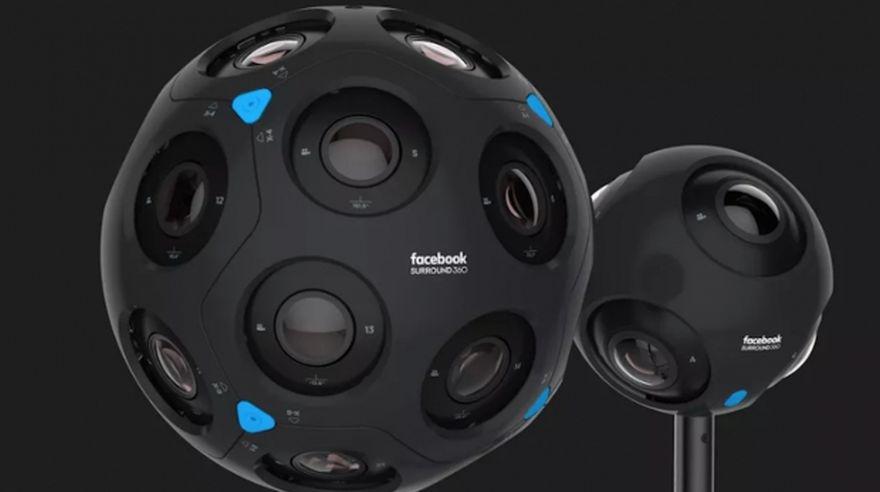 Facebook muestra sus nuevas cámaras de realidad virtual - 1